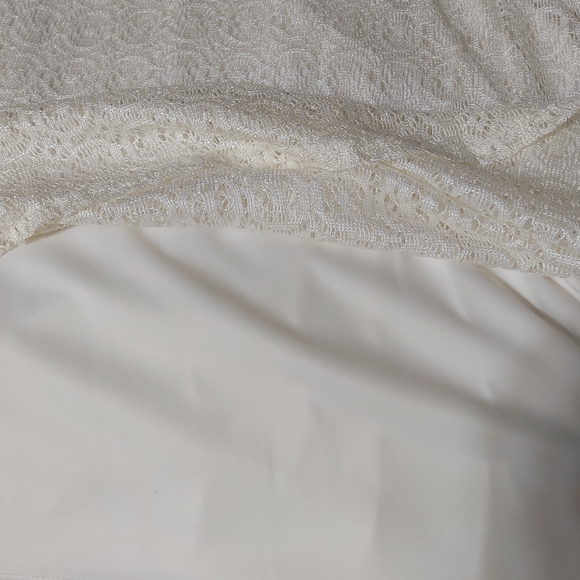 Harlow Cream Lace Skirt Set Size 14 - Picture 6 of 10